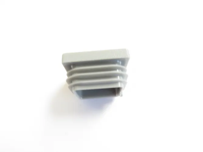 Billede af Plastprop til firkantrør, 30x30, 1-2,5 mm - Grå