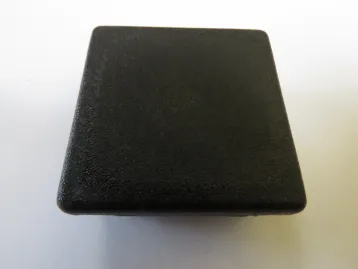 Billede af Plastprop til firkantrør 50x50, 0,8-3,0 mm - Sort